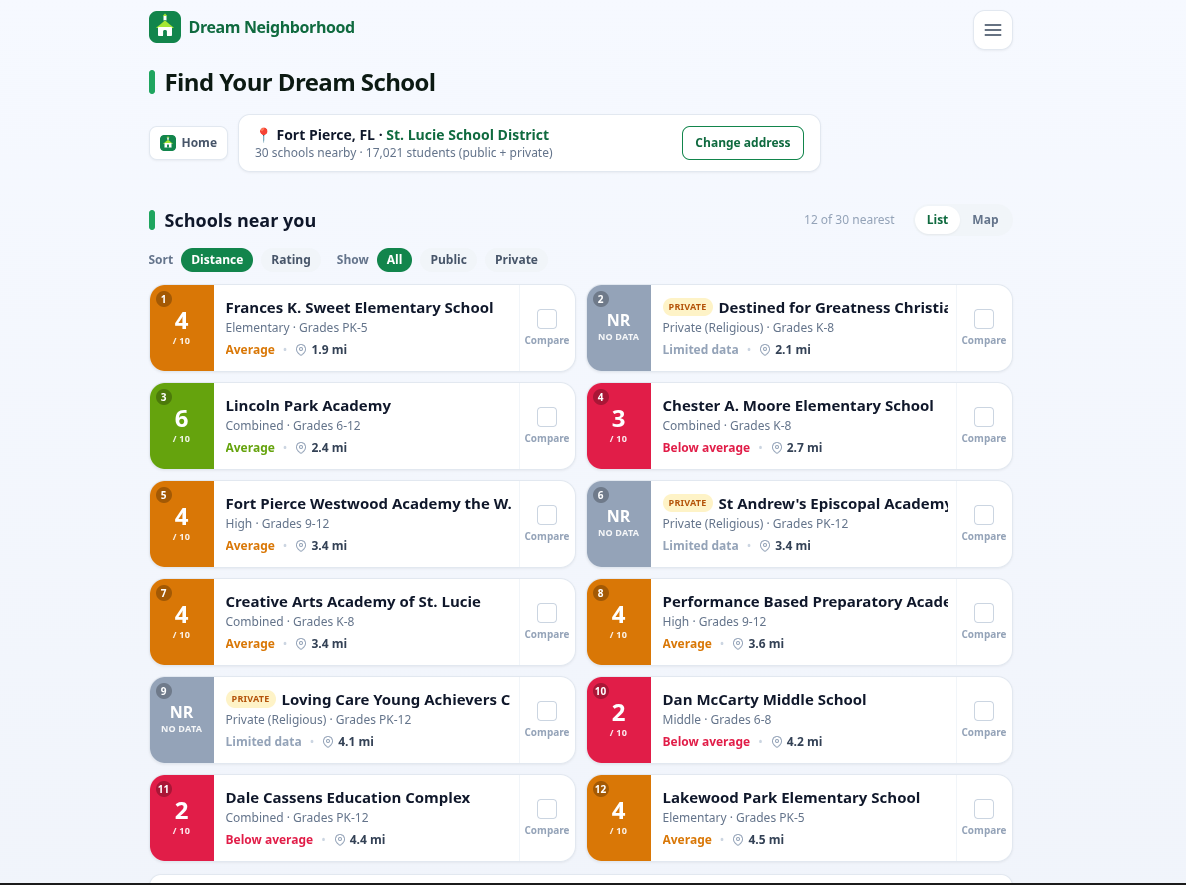 School Explorer screenshot 1
