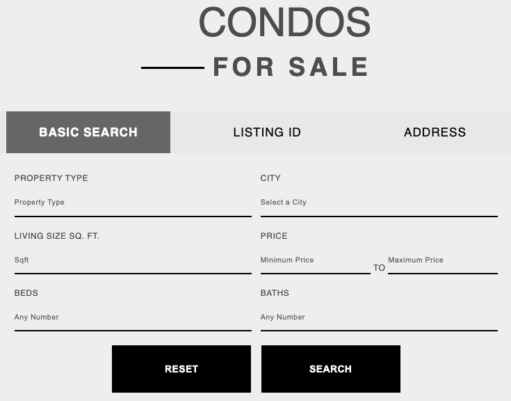 Tabs Omnisearch example