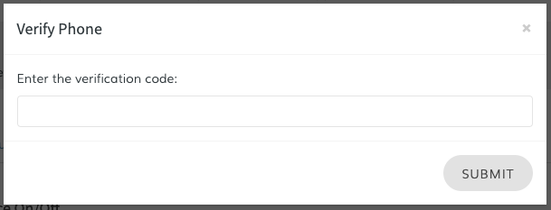 Enter verification code