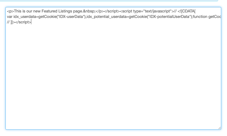 Sub-header page code