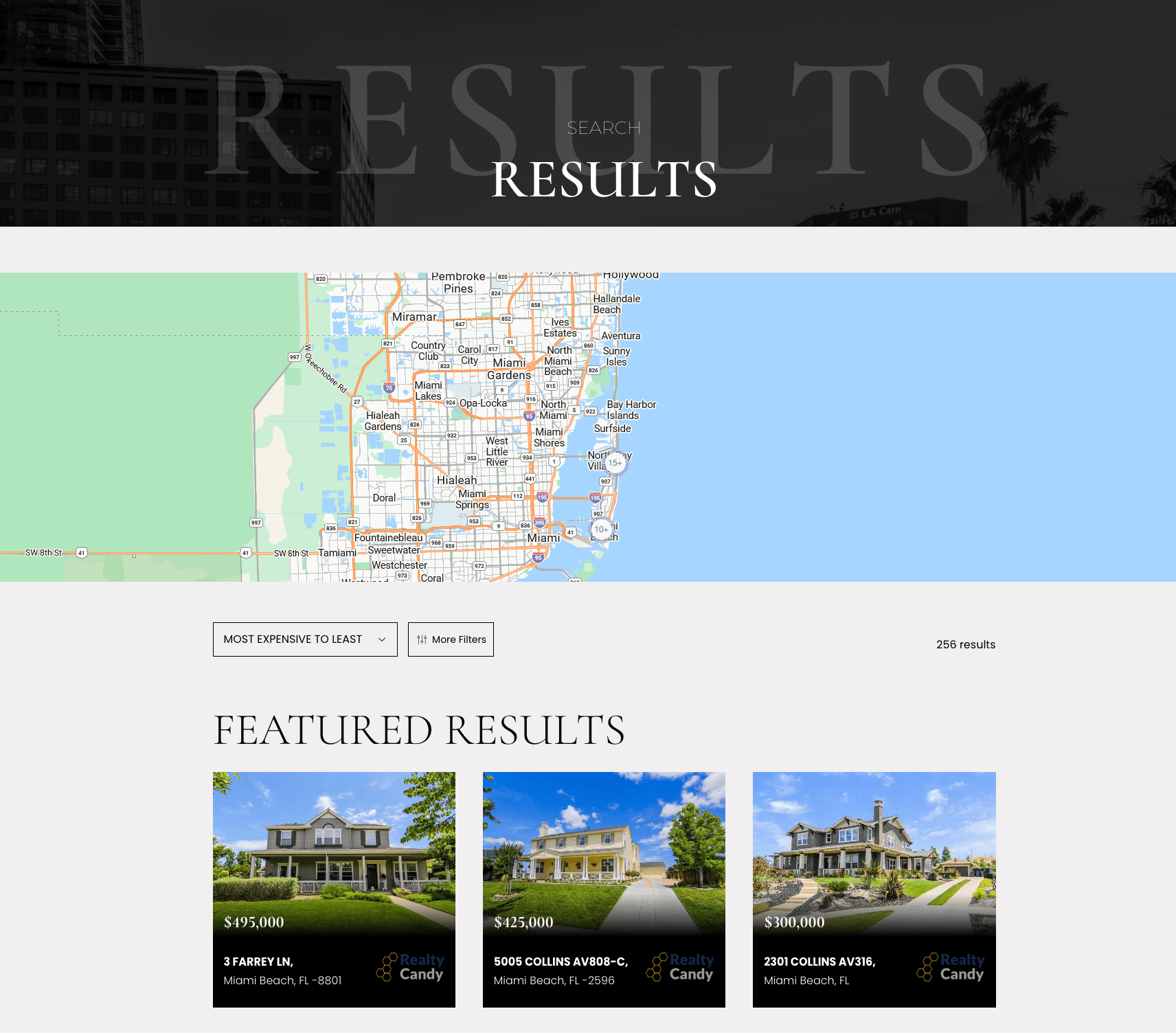 IDX Template - Results View 1