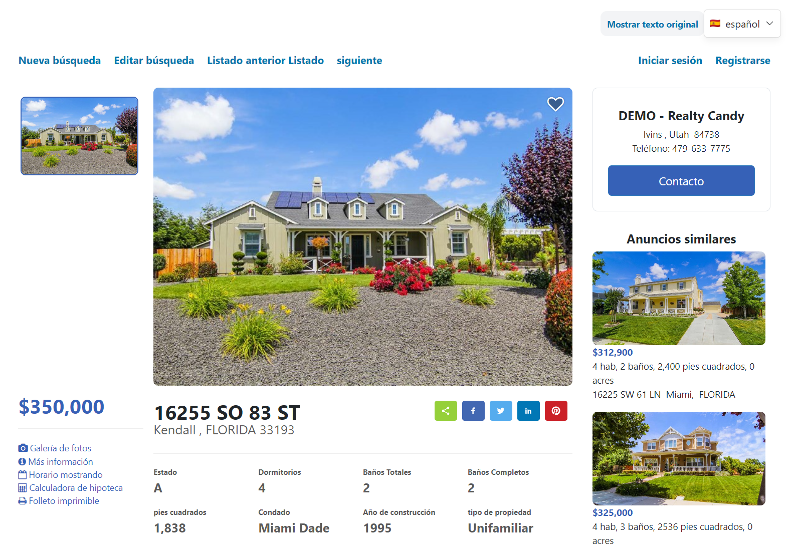 Translate IDX example